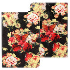 For iPad Air / Black Peony Flower