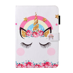 Cross Texture Painted Horizontal  Leather Case with Sleep / Wake-up Function & Card Slot & Holder & Wallet, For Galaxy Tab A 8.0 (2019) T290, For Galaxy Tab A 10.1 (2019) T510, For Nokia Lumia 720
