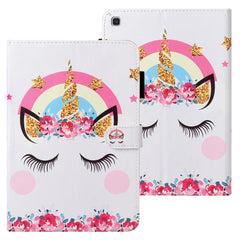Cross Texture Painted Horizontal  Leather Case with Sleep / Wake-up Function & Card Slot & Holder & Wallet, For Galaxy Tab A 8.0 (2019) T290, For Galaxy Tab A 10.1 (2019) T510, For Nokia Lumia 720