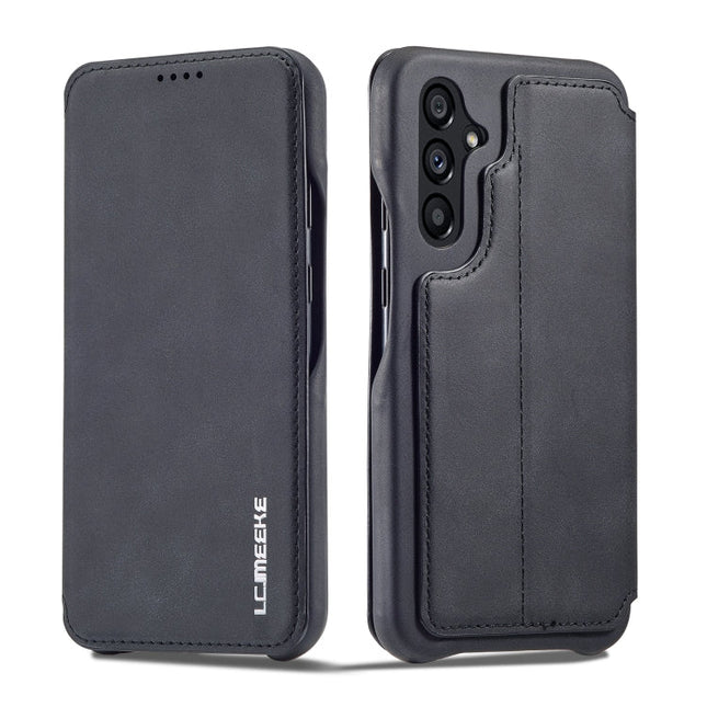 LC.IMEEKE Hon Ancient Series Horizontal Flip Leather Phone Case, For Samsung Galaxy A54 5G