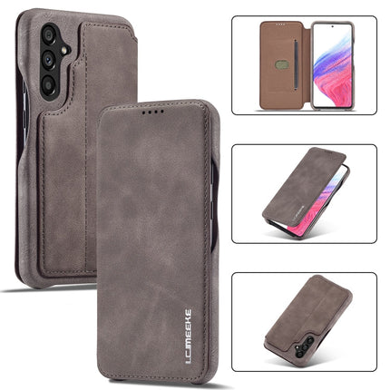 LC.IMEEKE Hon Ancient Series Horizontal Flip Leather Phone Case, For Samsung Galaxy A54 5G