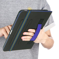 Marble Pattern Stitching Leather Tablet Case