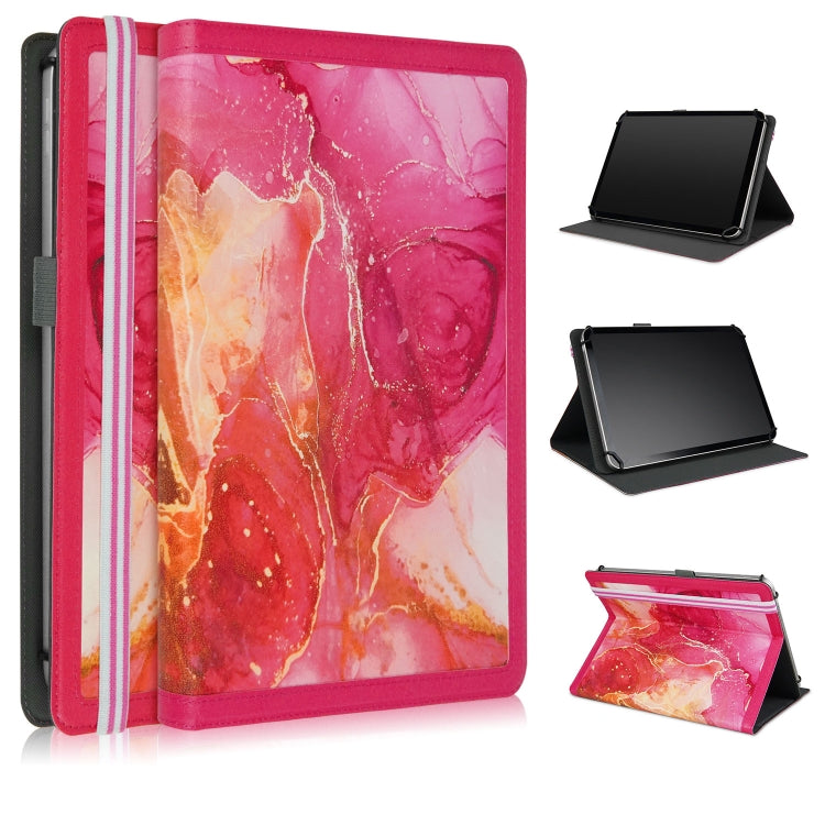 Marble Pattern Stitching Leather Tablet Case, For iPad 10th Gen 10.9 2022, For 10 inch