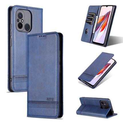 AZNS Magnetic Calf Texture Flip Leather Phone Case
