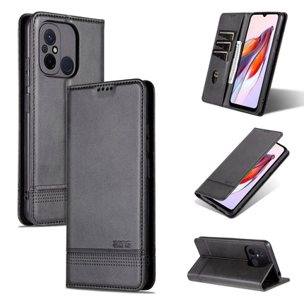 AZNS Magnetic Calf Texture Flip Leather Phone Case