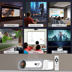 MECOOL KP1 1920x1080P 700ANSI Lumens Portable Mini LCD Smart Projector, KP1