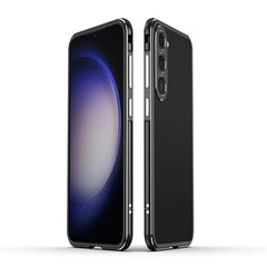 Aurora Series Lens Protector + Metal Frame Phone Case, For Samsung Galaxy S23 5G, For Samsung Galaxy S23+ 5G, For Samsung Galaxy S23 Ultra 5G