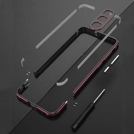 Aurora Series Lens Protector + Metal Frame Phone Case