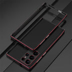 For Samsung Galaxy S23 Ultra 5G / Black Red