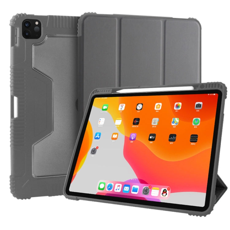 Mutural Horizontal Flip PC + TPU + PU Leather Case with Holder & Pen Slot, For iPad Pro 11 inch (2021) / (2020), For iPad Pro 12.9 inch 2022 / 2021 / 2020