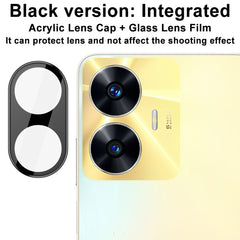 imak High Definition Integrated Glass Lens Film Black Version, For Realme C55 4G, For Google Pixel 7a, For OnePlus 11 5G