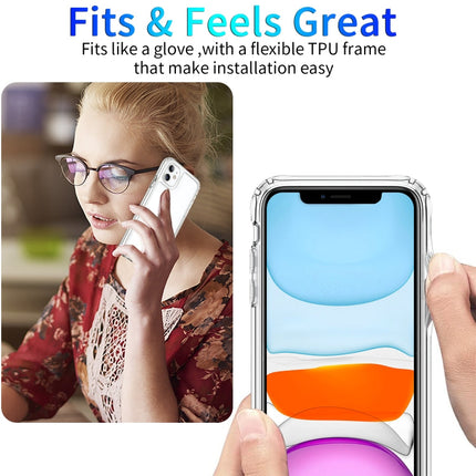 Shockproof Thickening Acrylic Protective Case, For iPhone 11, For iPhone 11 Pro, For iPhone 11 Pro Max