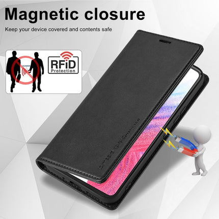 LC.IMEEKE RFID Anti-theft Leather Phone Case, For Samsung Galaxy A34 5G