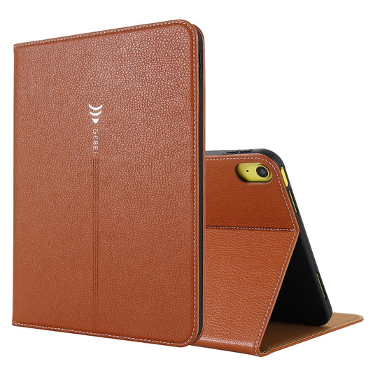 GEBEI Silk Texture Flip Tablet Leather Case, For iPad 10th Gen 10.9 2022