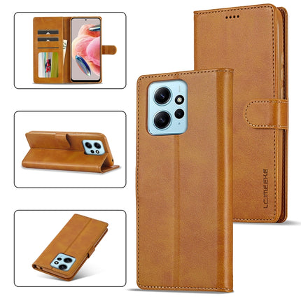 LC.IMEEKE Calf Texture Leather Phone Case, For Xiaomi 13T Pro 5G, For Xiaomi Redmi 12 4G Global, For Xiaomi Redmi Note 12 4G Global, For Xiaomi Redmi A2