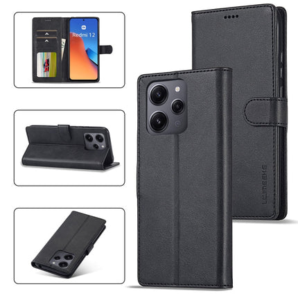 LC.IMEEKE Calf Texture Leather Phone Case, For Xiaomi 13T Pro 5G, For Xiaomi Redmi 12 4G Global, For Xiaomi Redmi Note 12 4G Global, For Xiaomi Redmi A2