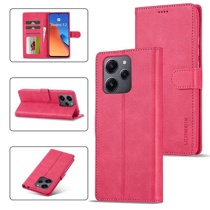 LC.IMEEKE Calf Texture Leather Phone Case, For Xiaomi 13T Pro 5G, For Xiaomi Redmi 12 4G Global, For Xiaomi Redmi Note 12 4G Global, For Xiaomi Redmi A2