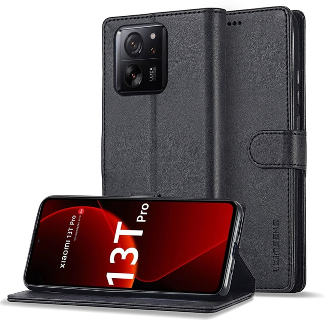 LC.IMEEKE Calf Texture Leather Phone Case, For Xiaomi 13T Pro 5G, For Xiaomi Redmi 12 4G Global, For Xiaomi Redmi Note 12 4G Global, For Xiaomi Redmi A2