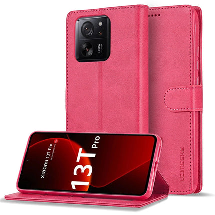 LC.IMEEKE Calf Texture Leather Phone Case, For Xiaomi 13T Pro 5G, For Xiaomi Redmi 12 4G Global, For Xiaomi Redmi Note 12 4G Global, For Xiaomi Redmi A2