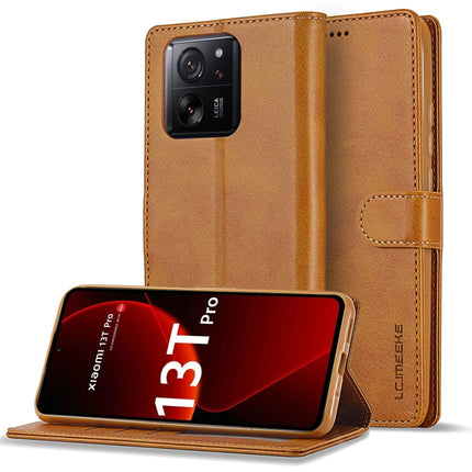 LC.IMEEKE Calf Texture Leather Phone Case, For Xiaomi 13T Pro 5G, For Xiaomi Redmi 12 4G Global, For Xiaomi Redmi Note 12 4G Global, For Xiaomi Redmi A2