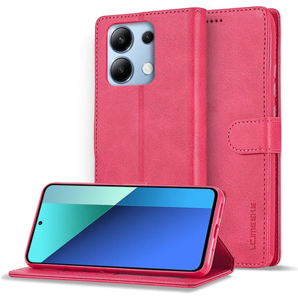 LC.IMEEKE Calf Texture Leather Phone Case, For Xiaomi Redmi A3, For Xiaomi Redmi Note 13 Pro 4G, For Xiaomi Redmi Note 13 4G, For Xiaomi Redmi 13C 4G/5G/Poco C65