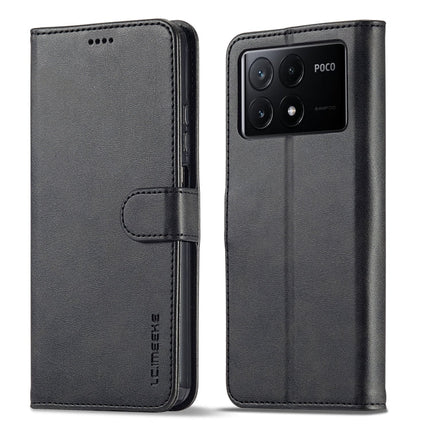 LC.IMEEKE Calf Texture Leather Phone Case, For Xiaomi Poco X6 Pro, For Xiaomi Redmi Note 13 5G, For Xiaomi Redmi Note 13 Pro+, For Xiaomi Redmi Note 13 Pro 5G