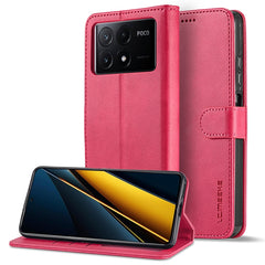 LC.IMEEKE Calf Texture Leather Phone Case, For Xiaomi Poco X6 Pro, For Xiaomi Redmi Note 13 5G, For Xiaomi Redmi Note 13 Pro+, For Xiaomi Redmi Note 13 Pro 5G