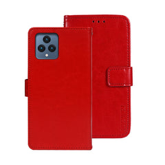 idewei Crazy Horse Texture Leather Phone Case with Holder, For T-Mobile REVVL 6 5G, For Motorola Moto G23/G13, For Motorola Moto G73