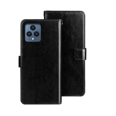 idewei Crazy Horse Texture Leather Phone Case with Holder, For T-Mobile REVVL 6 5G, For Motorola Moto G23/G13, For Motorola Moto G73