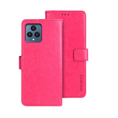 idewei Crazy Horse Texture Leather Phone Case with Holder, For T-Mobile REVVL 6 5G, For Motorola Moto G23/G13, For Motorola Moto G73