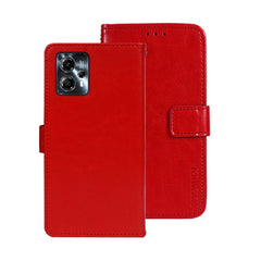 idewei Crazy Horse Texture Leather Phone Case with Holder, For T-Mobile REVVL 6 5G, For Motorola Moto G23/G13, For Motorola Moto G73