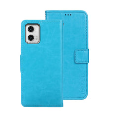 idewei Crazy Horse Texture Leather Phone Case with Holder, For T-Mobile REVVL 6 5G, For Motorola Moto G23/G13, For Motorola Moto G73