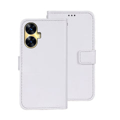 idewei Crazy Horse Texture Leather Phone Case with Holder, For OPPO A78 5G Global/A58x/A58 5G, For Realme C55 4G, For Realme GT3 5G Global/GT Neo 5 5G