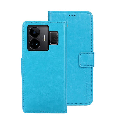 idewei Crazy Horse Texture Leather Phone Case with Holder
