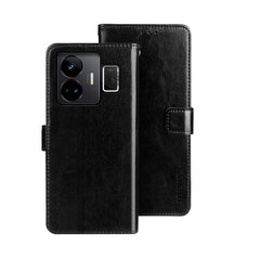 idewei Crazy Horse Texture Leather Phone Case with Holder, For OPPO A78 5G Global/A58x/A58 5G, For Realme C55 4G, For Realme GT3 5G Global/GT Neo 5 5G