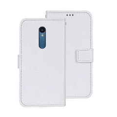 idewei Crazy Horse Texture Leather Phone Case with Holder, For Sharp Rouvo V, For Ulefone Note 14, For Xiaomi Poco C55/Redmi 12C/Redmi 11A