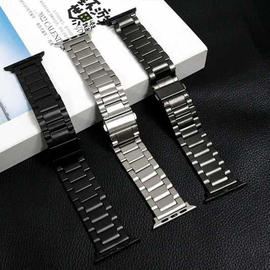 Quick Disassembly Titanium Alloy Watch Band, For Apple Watch Ultra 49mm / Series 8&7 45mm / SE 2&6&SE&5&4 44mm / 3&2&1 42mm, For Apple Watch Series 8&7 41mm / SE 2&6&SE&5&4 40mm / 3&2&1 38mm