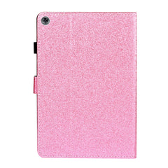 Glossy Glitter Powder Horizontal Flip Leather Case with Holder & Card Slot & Sleep / Wake-up Function, For Huawei MediaPad M5 lite, For Lenovo Tab M10 Plus TB-X606F, For Lenovo Tab M10 TB-X605F / X505