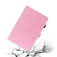 Glossy Glitter Powder Horizontal Flip Leather Case with Holder & Card Slot & Sleep / Wake-up Function, For Huawei MediaPad M5 lite, For Lenovo Tab M10 Plus TB-X606F, For Lenovo Tab M10 TB-X605F / X505