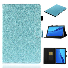 Glossy Glitter Powder Horizontal Flip Leather Case with Holder & Card Slot & Sleep / Wake-up Function, For Huawei MediaPad M5 lite, For Lenovo Tab M10 Plus TB-X606F, For Lenovo Tab M10 TB-X605F / X505