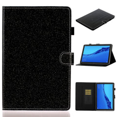 Glossy Glitter Powder Horizontal Flip Leather Case with Holder & Card Slot & Sleep / Wake-up Function, For Huawei MediaPad M5 lite, For Lenovo Tab M10 Plus TB-X606F, For Lenovo Tab M10 TB-X605F / X505