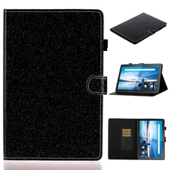 Glossy Glitter Powder Horizontal Flip Leather Case with Holder & Card Slot & Sleep / Wake-up Function, For Huawei MediaPad M5 lite, For Lenovo Tab M10 Plus TB-X606F, For Lenovo Tab M10 TB-X605F / X505