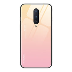 Gradient Color Glass Case, For OnePlus 8, For Vivo Y83