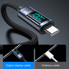 JOYROOM S-CC100A16 100W USB-C / Type-C to USB-C / Type-C Digital Display Fast Charging Data Cable