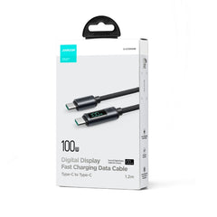 JOYROOM S-CC100A16 100W USB-C / Type-C to USB-C / Type-C Digital Display Fast Charging Data Cable