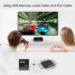 H96 Max-3318 4K Ultra HD Android TV Box with Remote Controller, Android 10.0, RK3318 Quad-Core 64bit Cortex-A53, 4GB+64GB, Support TF Card / USBx2 / AV / Ethernet, AU Plug, EU Plug, UK Plug, US Plug