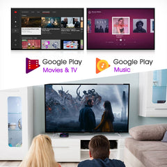 H96 Max-3318 4K Ultra HD Android TV Box with Remote Controller, Android 10.0, RK3318 Quad-Core 64bit Cortex-A53, 4GB+64GB, Support TF Card / USBx2 / AV / Ethernet, AU Plug, EU Plug, UK Plug, US Plug