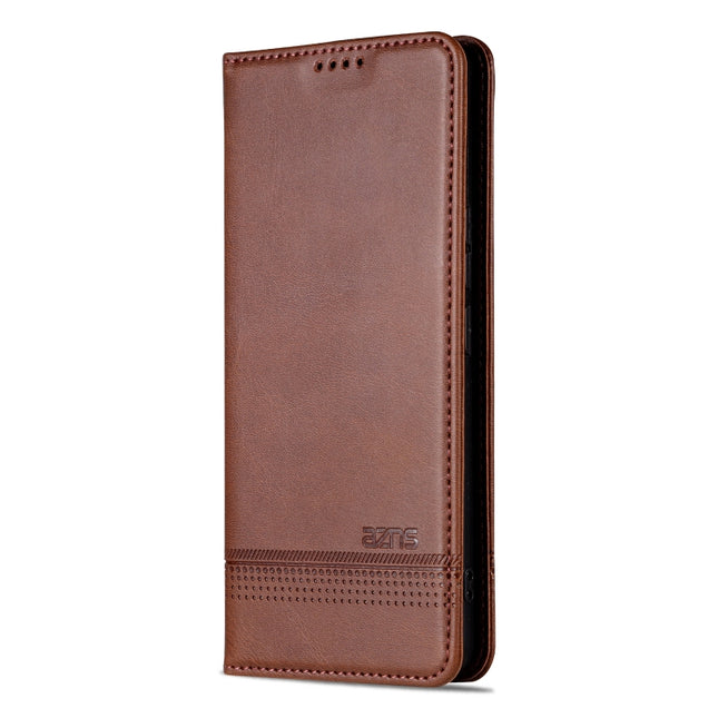 AZNS Magnetic Calf Texture Flip Leather Phone Case