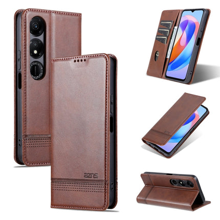 AZNS Magnetic Calf Texture Flip Leather Phone Case
