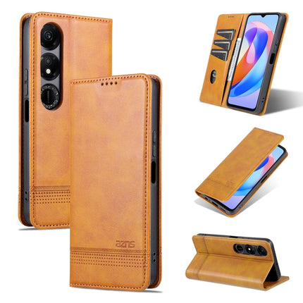 AZNS Magnetic Calf Texture Flip Leather Phone Case